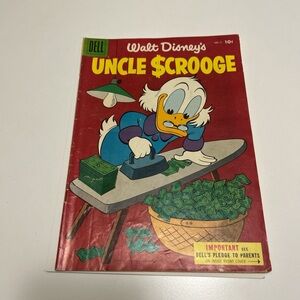 Walt Disney's Uncle Scrooge 11 Very good Grade 4.0 Dell Comic Book D82-1 Yr 1955